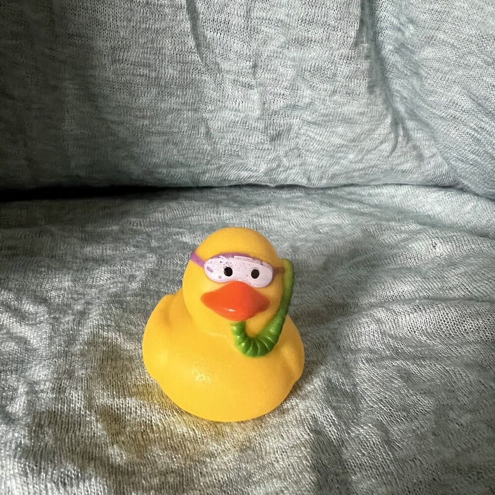 Scuba Rubber Duck, Bath Toy, Jeep, 2”